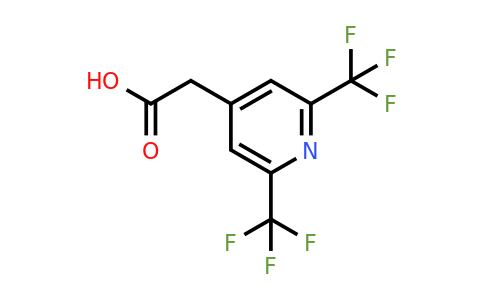 CAS 1393584-19-4 | [2,6-Bis(trifluoromethyl)pyridin-4-YL]acetic acid