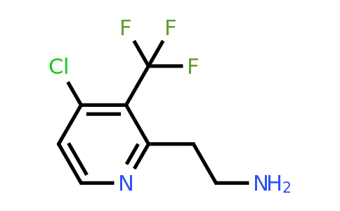 CAS 1393584-22-9 | 2-[4-Chloro-3-(trifluoromethyl)pyridin-2-YL]ethanamine