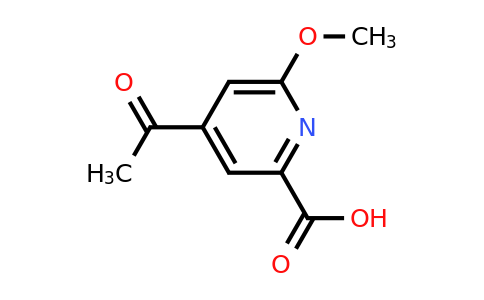 CAS 1393584-25-2 | 4-Acetyl-6-methoxypyridine-2-carboxylic acid
