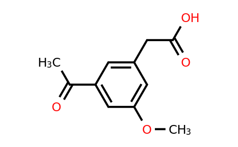 CAS 1393584-27-4 | (3-Acetyl-5-methoxyphenyl)acetic acid