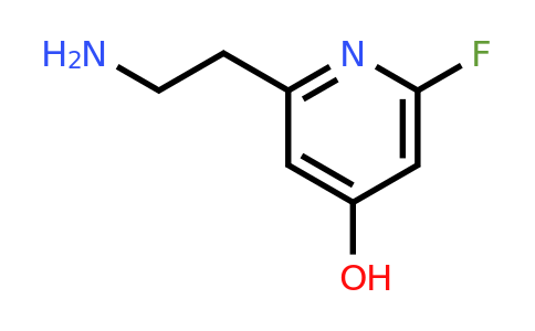CAS 1393584-29-6 | 2-(2-Aminoethyl)-6-fluoropyridin-4-ol