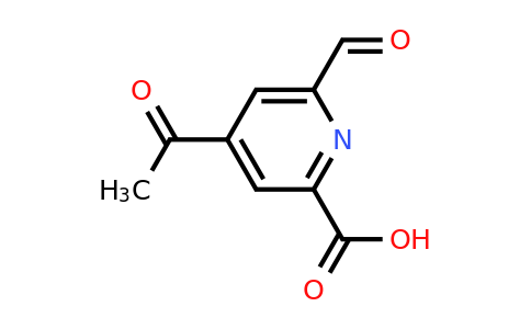 CAS 1393584-30-9 | 4-Acetyl-6-formylpyridine-2-carboxylic acid