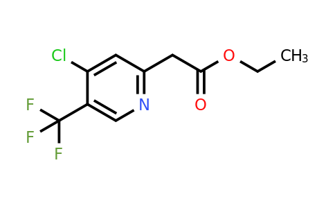 CAS 1393584-31-0 | Ethyl [4-chloro-5-(trifluoromethyl)pyridin-2-YL]acetate