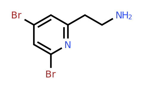 CAS 1393584-34-3 | 2-(4,6-Dibromopyridin-2-YL)ethanamine