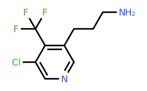 CAS 1393584-37-6 | 3-[5-Chloro-4-(trifluoromethyl)pyridin-3-YL]propan-1-amine