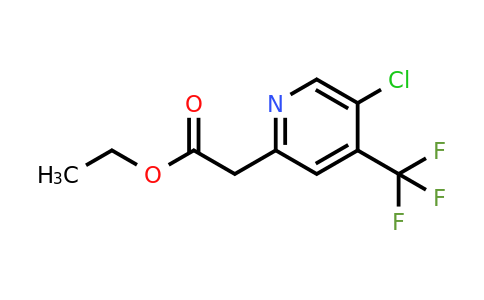 CAS 1393584-41-2 | Ethyl [5-chloro-4-(trifluoromethyl)pyridin-2-YL]acetate