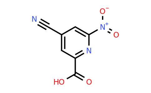 CAS 1393584-44-5 | 4-Cyano-6-nitropyridine-2-carboxylic acid