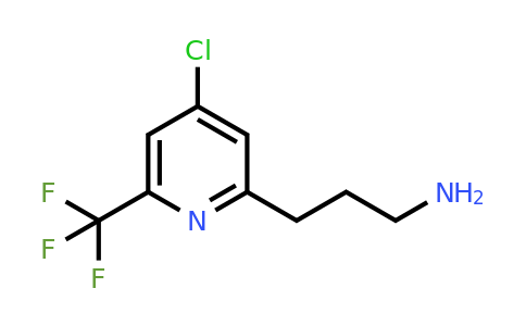 CAS 1393584-48-9 | 3-[4-Chloro-6-(trifluoromethyl)pyridin-2-YL]propan-1-amine