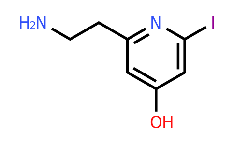 CAS 1393584-54-7 | 2-(2-Aminoethyl)-6-iodopyridin-4-ol