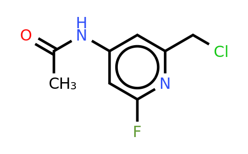 CAS 1393584-56-9 | N-[2-(chloromethyl)-6-fluoropyridin-4-YL]acetamide
