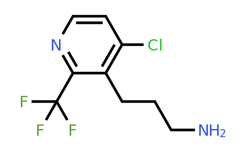 CAS 1393584-60-5 | 3-[4-Chloro-2-(trifluoromethyl)pyridin-3-YL]propan-1-amine