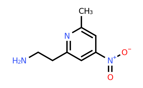CAS 1393584-61-6 | 2-(6-Methyl-4-nitropyridin-2-YL)ethanamine