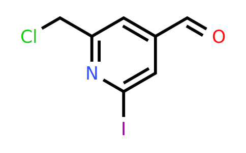 CAS 1393584-62-7 | 2-(Chloromethyl)-6-iodoisonicotinaldehyde