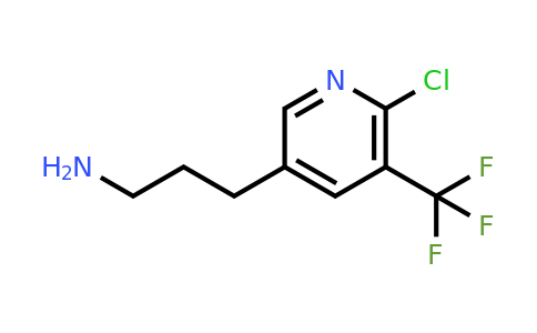 CAS 1393584-67-2 | 3-[6-Chloro-5-(trifluoromethyl)pyridin-3-YL]propan-1-amine