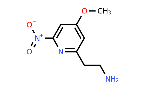 CAS 1393584-68-3 | 2-(4-Methoxy-6-nitropyridin-2-YL)ethanamine