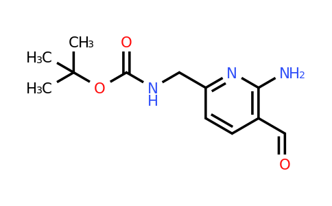 CAS 1393584-70-7 | Tert-butyl (6-amino-5-formylpyridin-2-YL)methylcarbamate