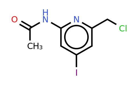 CAS 1393584-75-2 | N-[6-(chloromethyl)-4-iodopyridin-2-YL]acetamide