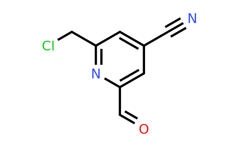 CAS 1393584-76-3 | 2-(Chloromethyl)-6-formylisonicotinonitrile