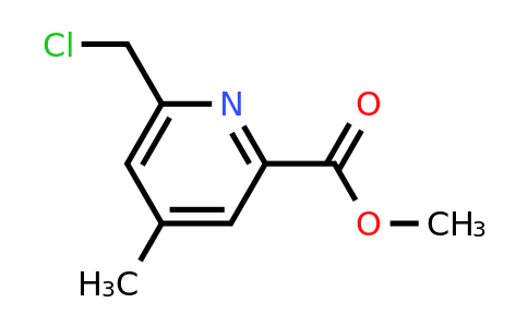 CAS 1393584-77-4 | Methyl 6-(chloromethyl)-4-methylpyridine-2-carboxylate