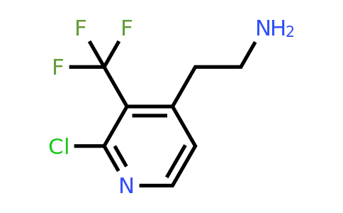 CAS 1393584-78-5 | 2-[2-Chloro-3-(trifluoromethyl)pyridin-4-YL]ethanamine