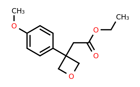 CAS 1393584-85-4 | Ethyl [3-(4-methoxyphenyl)oxetan-3-YL]acetate