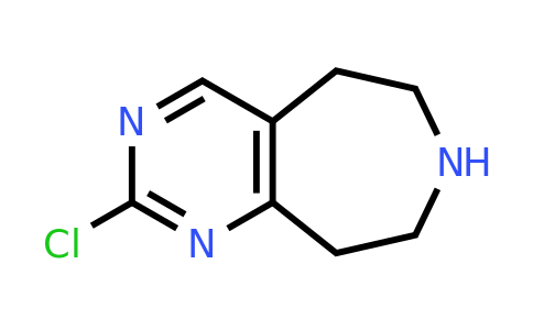 CAS 1393584-89-8 | 2-Chloro-6,7,8,9-tetrahydro-5H-pyrimido[4,5-D]azepine