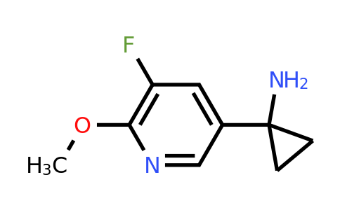 CAS 1393584-95-6 | 1-(5-Fluoro-6-methoxypyridin-3-YL)cyclopropanamine