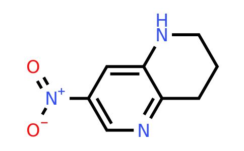 CAS 1393584-97-8 | 7-Nitro-1,2,3,4-tetrahydro-1,5-naphthyridine