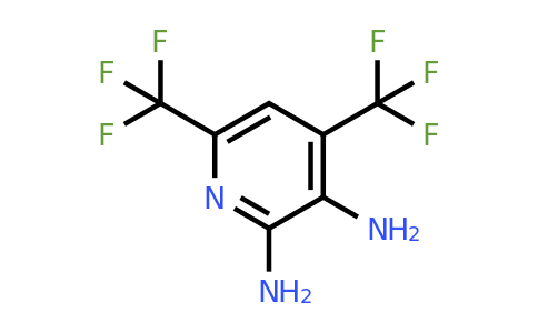 CAS 1393585-30-2 | 4,6-Bis(trifluoromethyl)pyridine-2,3-diamine