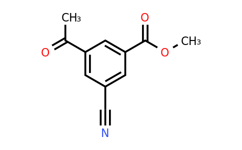 CAS 1393585-45-9 | Methyl 3-acetyl-5-cyanobenzoate