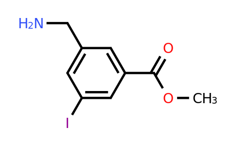 CAS 1393585-47-1 | Methyl 3-(aminomethyl)-5-iodobenzoate