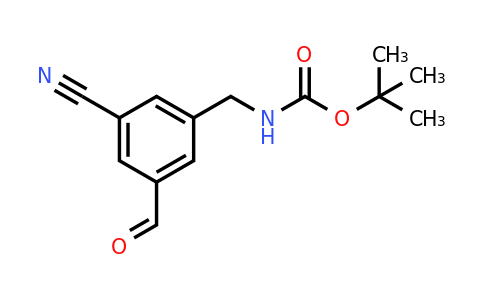 CAS 1393585-48-2 | Tert-butyl 3-cyano-5-formylbenzylcarbamate