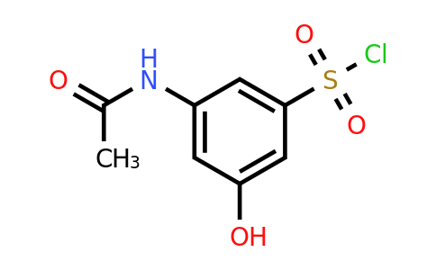 CAS 1393585-52-8 | 3-(Acetylamino)-5-hydroxybenzenesulfonyl chloride