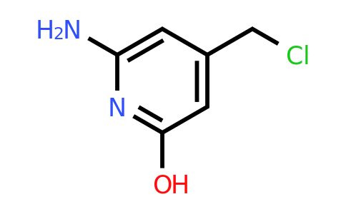 CAS 1393585-63-1 | 6-Amino-4-(chloromethyl)pyridin-2-ol