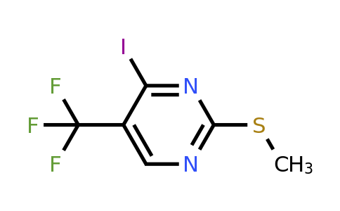 CAS 1393653-50-3 | 4-Iodo-2-(methylthio)-5-(trifluoromethyl)pyrimidine