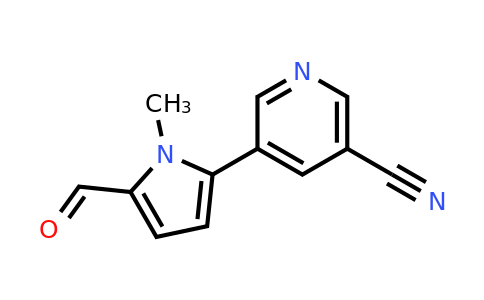 CAS 1393709-49-3 | 5-(5-Formyl-1-methyl-1H-pyrrol-2-yl)nicotinonitrile