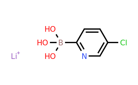 CAS 1393822-89-3 | lithium(1+) ion 5-chloropyridine-2-boric acid