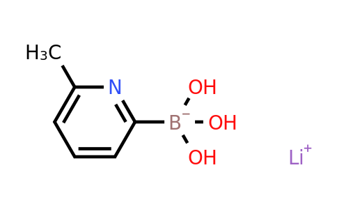 CAS 1393822-95-1 | Lithium trihydroxy(6-methylpyridin-2-yl)borate