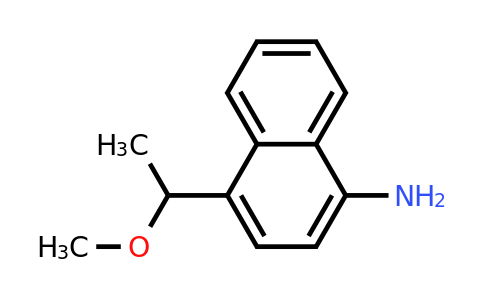 CAS 1394022-48-0 | 4-(1-Methoxyethyl)naphthalen-1-amine