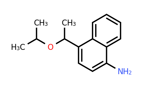 CAS 1394023-18-7 | 4-(1-Isopropoxyethyl)naphthalen-1-amine