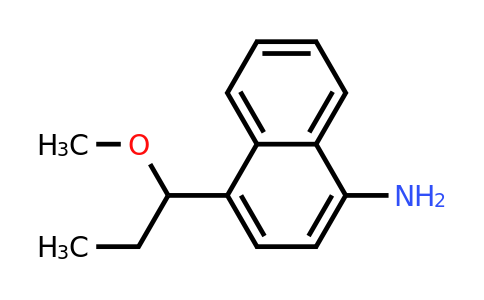 CAS 1394024-06-6 | 4-(1-Methoxypropyl)naphthalen-1-amine