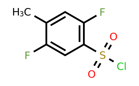 CAS 1394040-05-1 | 2,5-difluoro-4-methylbenzene-1-sulfonyl chloride
