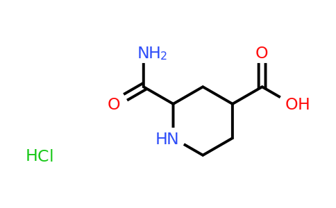 CAS 1394040-09-5 | 2-carbamoylpiperidine-4-carboxylic acid hydrochloride