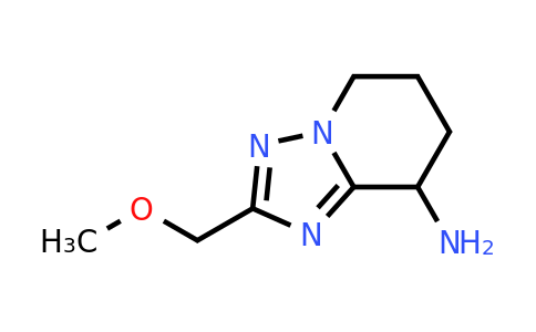 CAS 1394040-11-9 | 2-(methoxymethyl)-5H,6H,7H,8H-[1,2,4]triazolo[1,5-a]pyridin-8-amine
