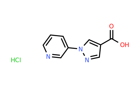 CAS 1394040-13-1 | 1-(pyridin-3-yl)-1H-pyrazole-4-carboxylic acid hydrochloride