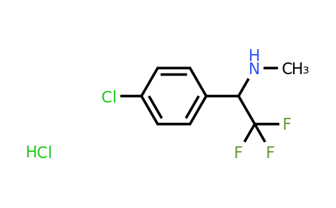 CAS 1394040-17-5 | [1-(4-chlorophenyl)-2,2,2-trifluoroethyl](methyl)amine hydrochloride