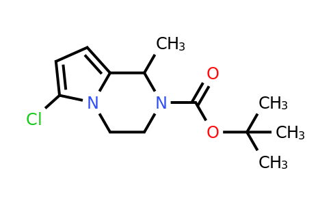 CAS 1394040-18-6 | tert-butyl 6-chloro-1-methyl-1H,2H,3H,4H-pyrrolo[1,2-a]pyrazine-2-carboxylate