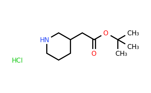 CAS 1394040-19-7 | tert-butyl 2-(piperidin-3-yl)acetate hydrochloride