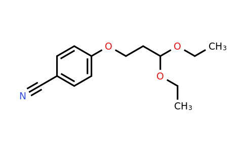 CAS 1394040-22-2 | 4-(3,3-Diethoxypropoxy)benzonitrile