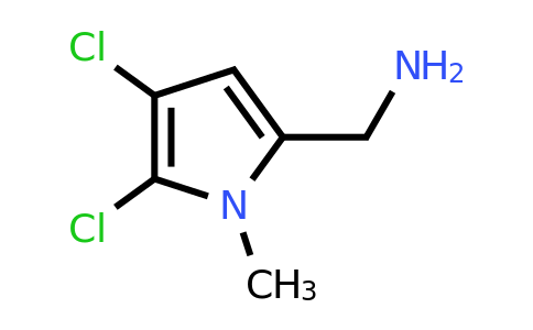 CAS 1394040-32-4 | (4,5-dichloro-1-methyl-1H-pyrrol-2-yl)methanamine